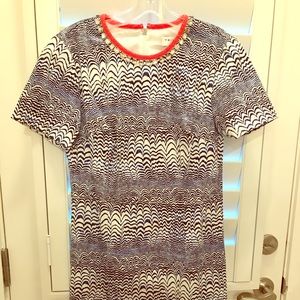 Trina Turk Blue and White short dress, size 6